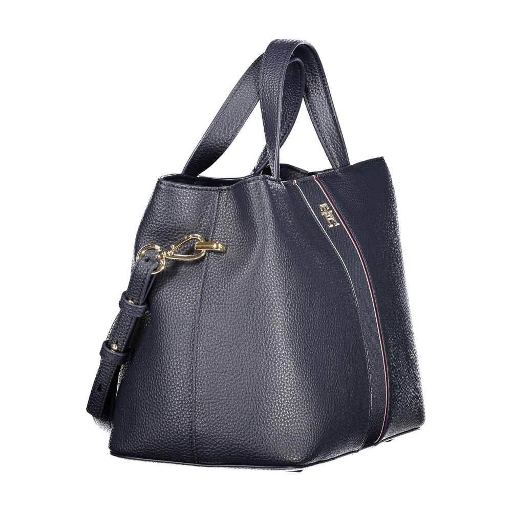 Tommy Hilfiger Blau Polyethylen Frauen Handtasche